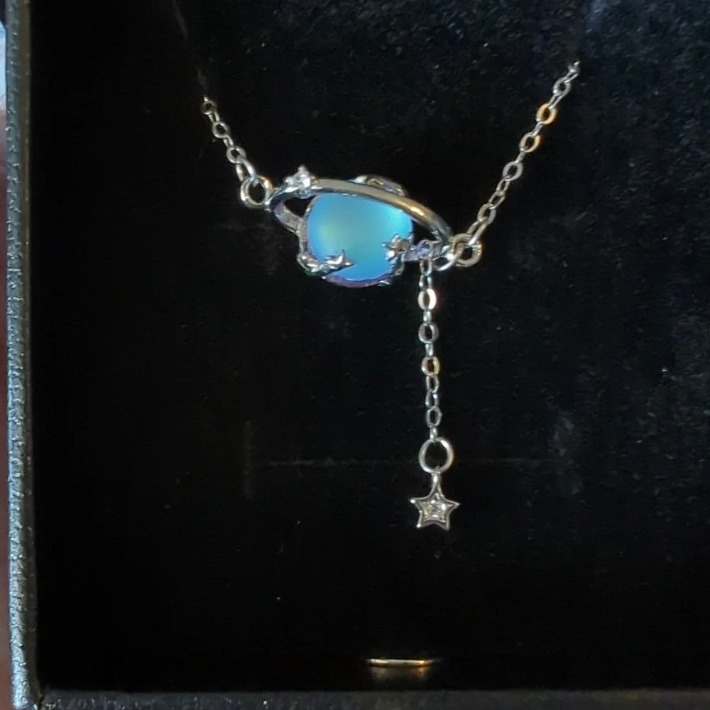 Moonstone & Sterling Silver necklace